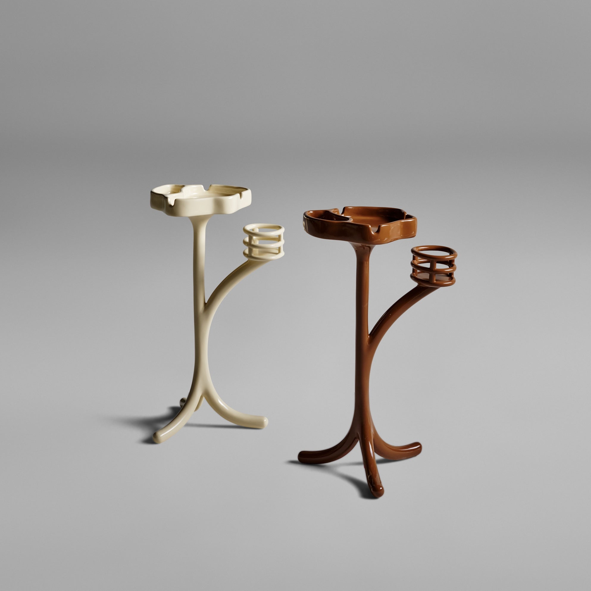 Lenis Ashtray in Brown