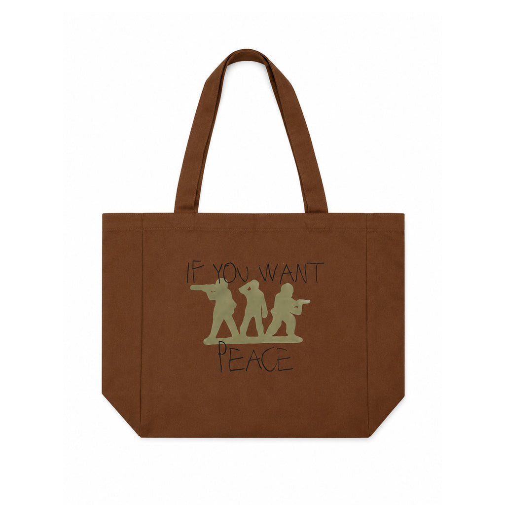If You Want Peace Tote Bag